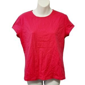 3/$20 Y2K Plain Pink Top Tee T-shirt Size: M